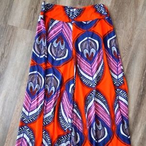 Coco Bianco resort retro wide leg pant L